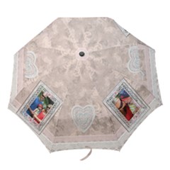 Lacy Pretty Pink Umbrella - Folding Umbrella