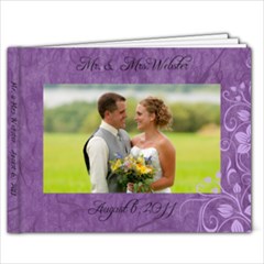 OUR wedding book - 9x7 Photo Book (20 pages)