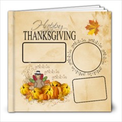 Thanksgiving Book 8x8 20 pg - 8x8 Photo Book (20 pages)