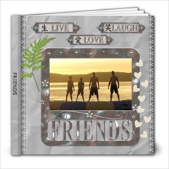 Friends 8x8 20 Page Photo Book - 8x8 Photo Book (20 pages)