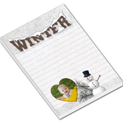 Winter Large Memo Pad - Large Memo Pads