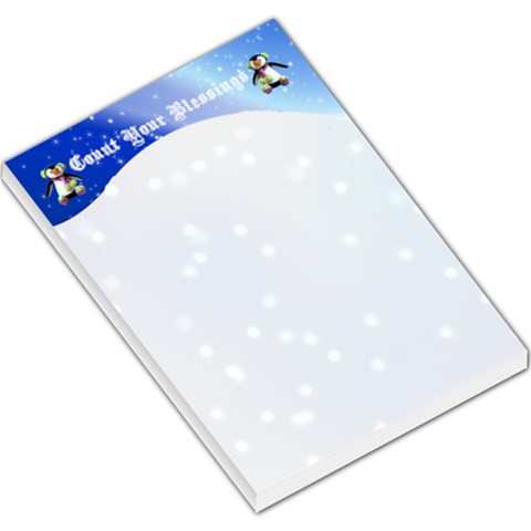 Count Your Blessing Lg Memo Pad By Kim Blair
