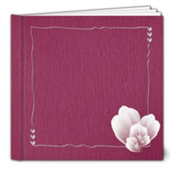 purple 8x8 deluxe photo book - 8x8 Deluxe Photo Book (20 pages)