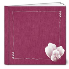 Purple 8x8 Deluxe Photo Book