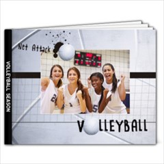 9x7 Photo Book- Volleyball - 9x7 Photo Book (20 pages)