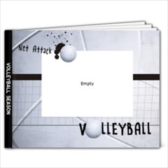 9x7 Photo Book- Volleyball - 9x7 Photo Book (20 pages)