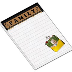 Family Hearts Large Memo Pad - Large Memo Pads