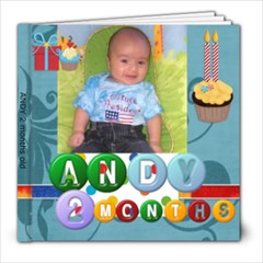 Andy 2 mo - 8x8 Photo Book (20 pages)