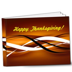 Happy Thanksgiving deluxe photobook - 9x7 Deluxe Photo Book (20 pages)