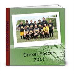 DREXEL SOCCER BOOK - 6x6 Photo Book (20 pages)