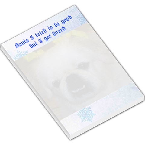 Santa Message Memo Pad 1 By Kim Blair