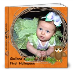 Giuliana s First Halloween - 8x8 Photo Book (20 pages)