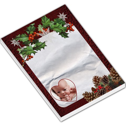 Christmas Large Memo Pad By Lil