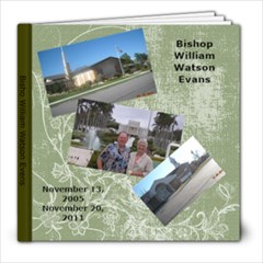 Bishop Evans - 8x8 Photo Book (100 pages)