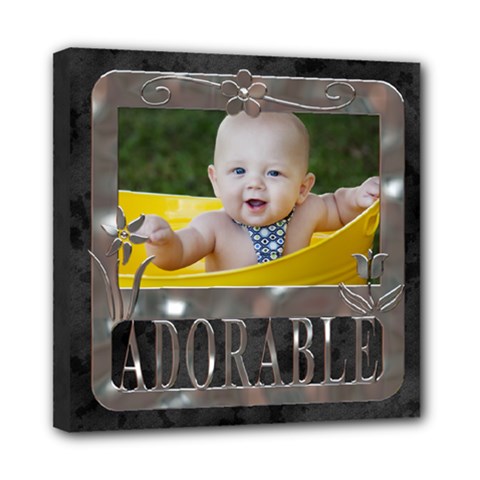 Adorable 8x8 Stretched Canvas - Mini Canvas 8  x 8  (Stretched)