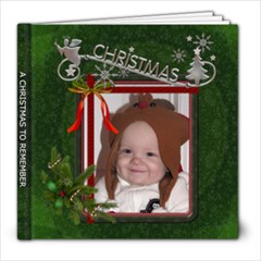 A Christmas To Remember 30 Page 8X8 Photo Book - 8x8 Photo Book (30 pages)