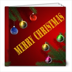 Merry Christmas 8 x8 book - 8x8 Photo Book (20 pages)