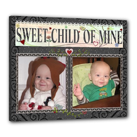 Sweet Child Of Mine 24x20 Stretched Canvas