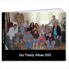 Our Family Album 2011 - 11 x 8.5 Photo Book(20 pages)