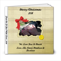 CHRISTMAS 2011 - 6x6 Photo Book (20 pages)