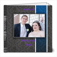 Tim Wedding - 8x8 Photo Book (20 pages)