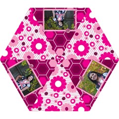 pink flower umbrella - Mini Folding Umbrella