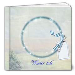 Winter tale deluxe photo book - 8x8 Deluxe Photo Book (20 pages)