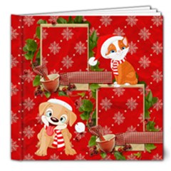 Christmas for the kids deluxe photo book - 8x8 Deluxe Photo Book (20 pages)
