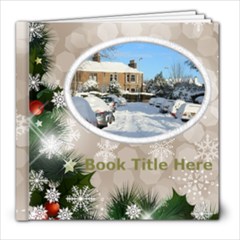 Winter Snowflake 8x8 book (20 pages) - 8x8 Photo Book (20 pages)