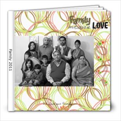 family 2011 - 8x8 Photo Book (20 pages)