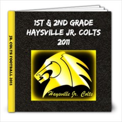 1st and 2nd grade colts - 8x8 Photo Book (20 pages)