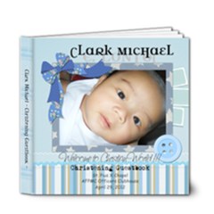 Baby Clark Guestbook - 6x6 Deluxe Photo Book (20 pages)