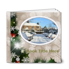 Winter Snowflake Deluxe 6x6 book (20 pages) - 6x6 Deluxe Photo Book (20 pages)
