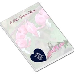 Bleeding Heart Large Memo Pad 7.12x5.5 - Large Memo Pads