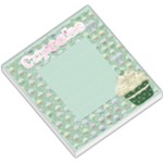 Green Cupcake small memo pad - Small Memo Pads