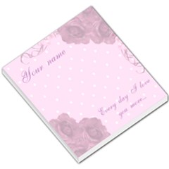 Every day I love you more small memo pad - Small Memo Pads