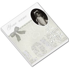 Silver Vintage Love mirror frame small memo pad - Small Memo Pads