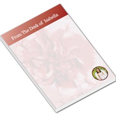 Carnation Large Memo pad - Large Memo Pads