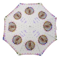 Cupcake White Straight Umbrella