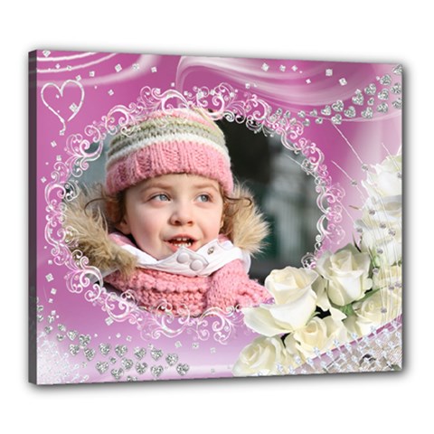 Our Sweetheart Stretched Canvas 24x20
