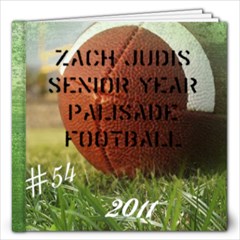 football ZACH SEN - 12x12 Photo Book (20 pages)