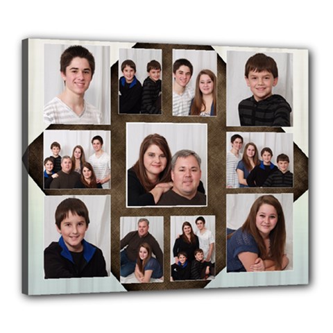 Rogers Family - Canvas 24  x 20  (Stretched)