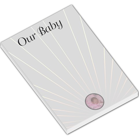 Our Baby Lg Memo Pad By Kim Blair