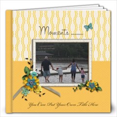12x12 (40 pages) : Moments (Any Theme) - 12x12 Photo Book (20 pages)