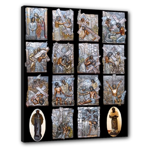 Stations of the Cross - Canvas 24  x 20  (Stretched)