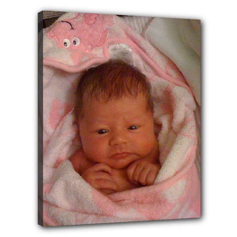 kenz - bath - Canvas 20  x 16  (Stretched)