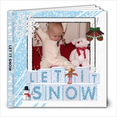 Let It Snow 8x8 20 Page Photo Book - 8x8 Photo Book (20 pages)