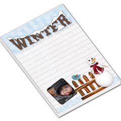 Winter Large Memo Pad - Large Memo Pads