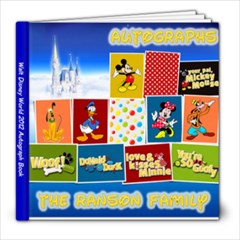 2012 Autograph Book - 8x8 Photo Book (60 pages)