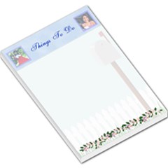 Mailbox things to do LG memo pad - Large Memo Pads